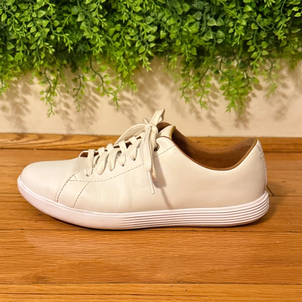 Cole Haan Grand Øs White Sneakers - Picture 6 of 12